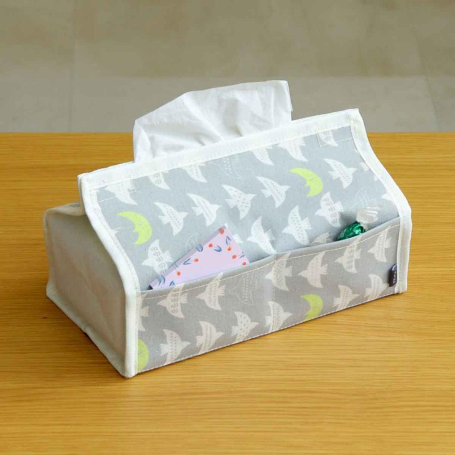 東洋ケース ティッシュケース moinoモイノ ポケット付き 北欧柄