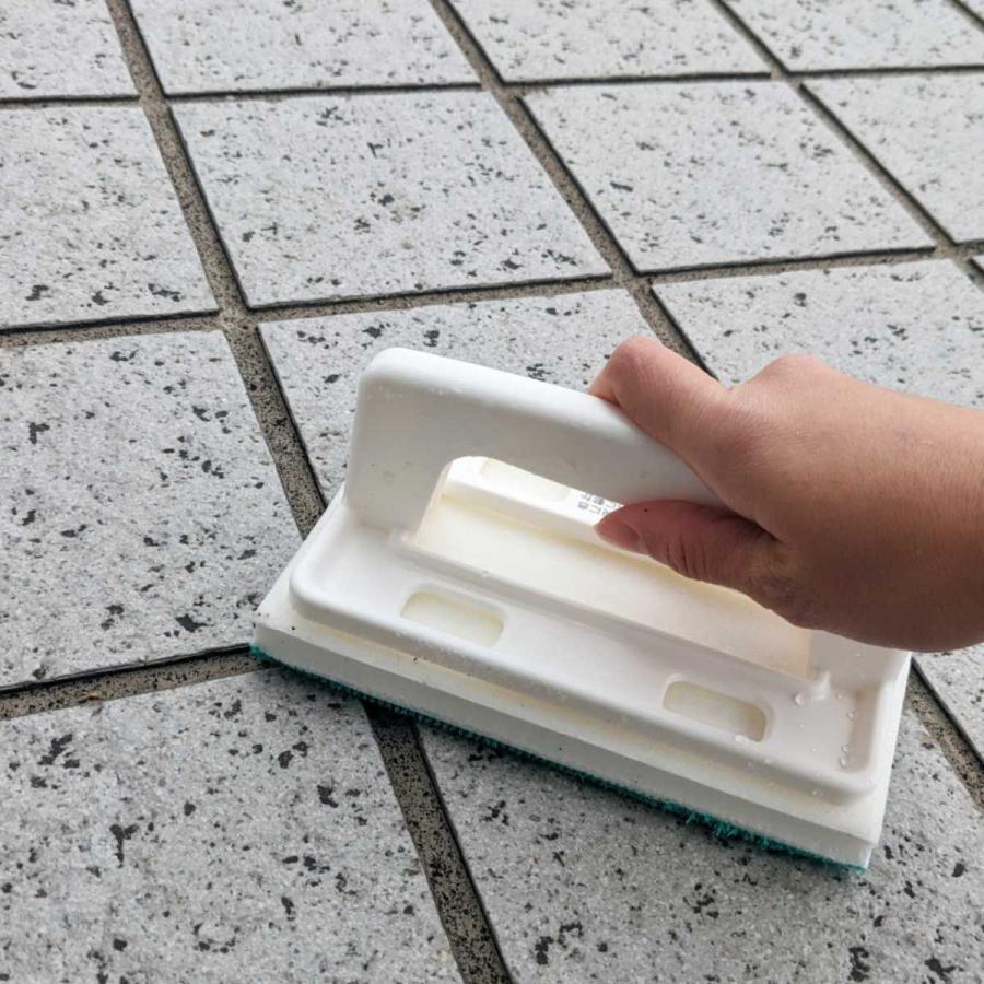 激落ちくん 玄関タイルブラシ ハンディ S01060 （ レック 玄関 タイル 