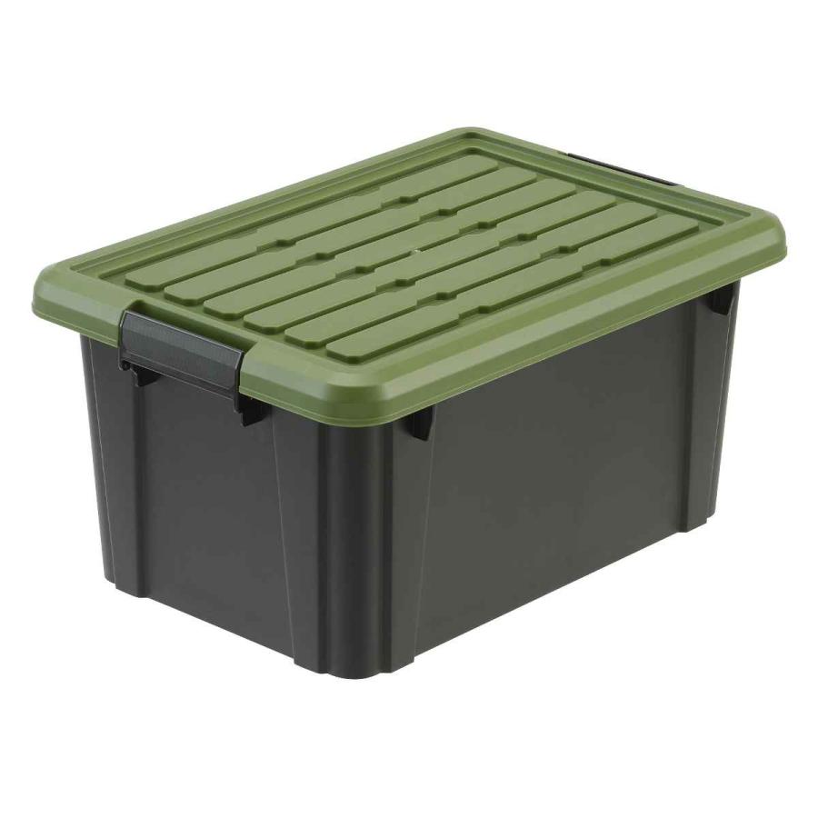 SANKA 収納ボックス Nタフコン ATC-47-23 フタ付き 幅32.5×奥行46.5×高