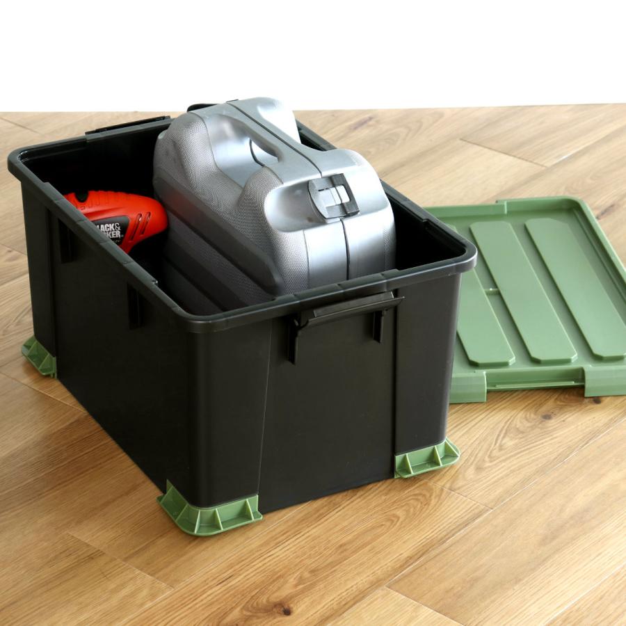 SANKA 収納ボックス Nタフコンプラス ATCP-53-30 フタ付き 幅39×奥行53