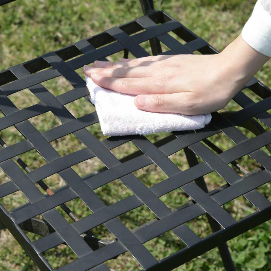 不二貿易（Fuji Boeki） ガーデンチェア モザイクチェア 星柄 2脚