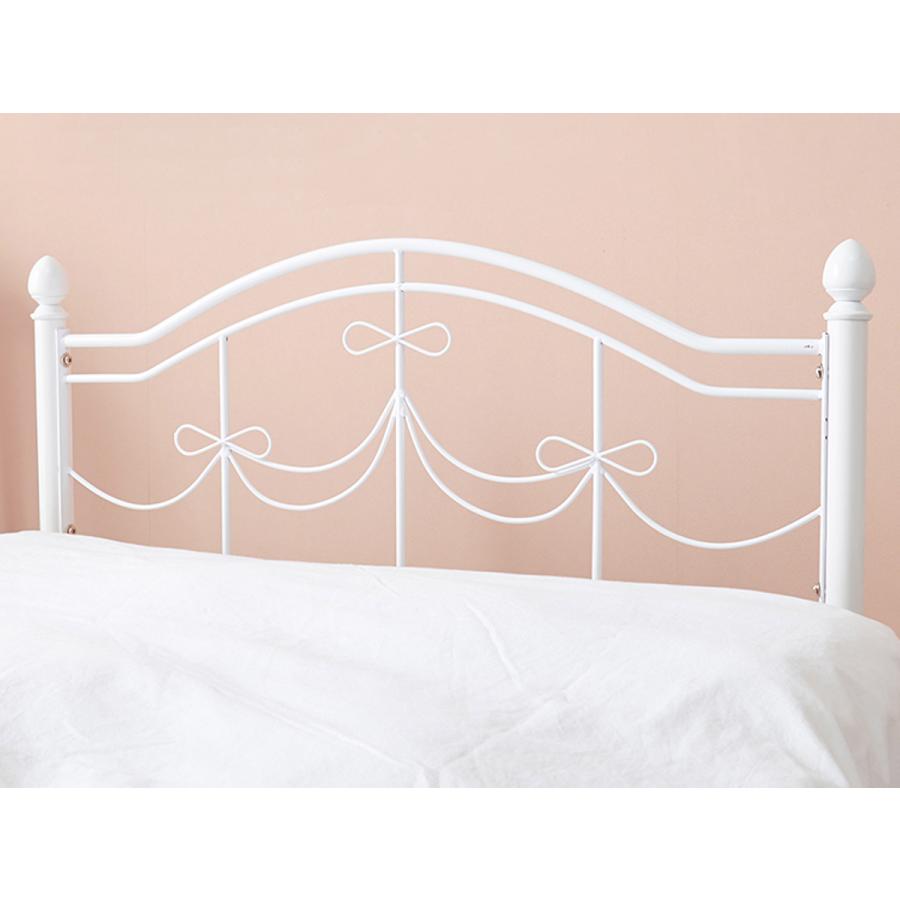 【姫系家具】姫系ベッド・ワイヤーベッド白・ベッドフレーム ベッド シングルベッド ベッドフレーム 姫系 白家具 – ハウジー