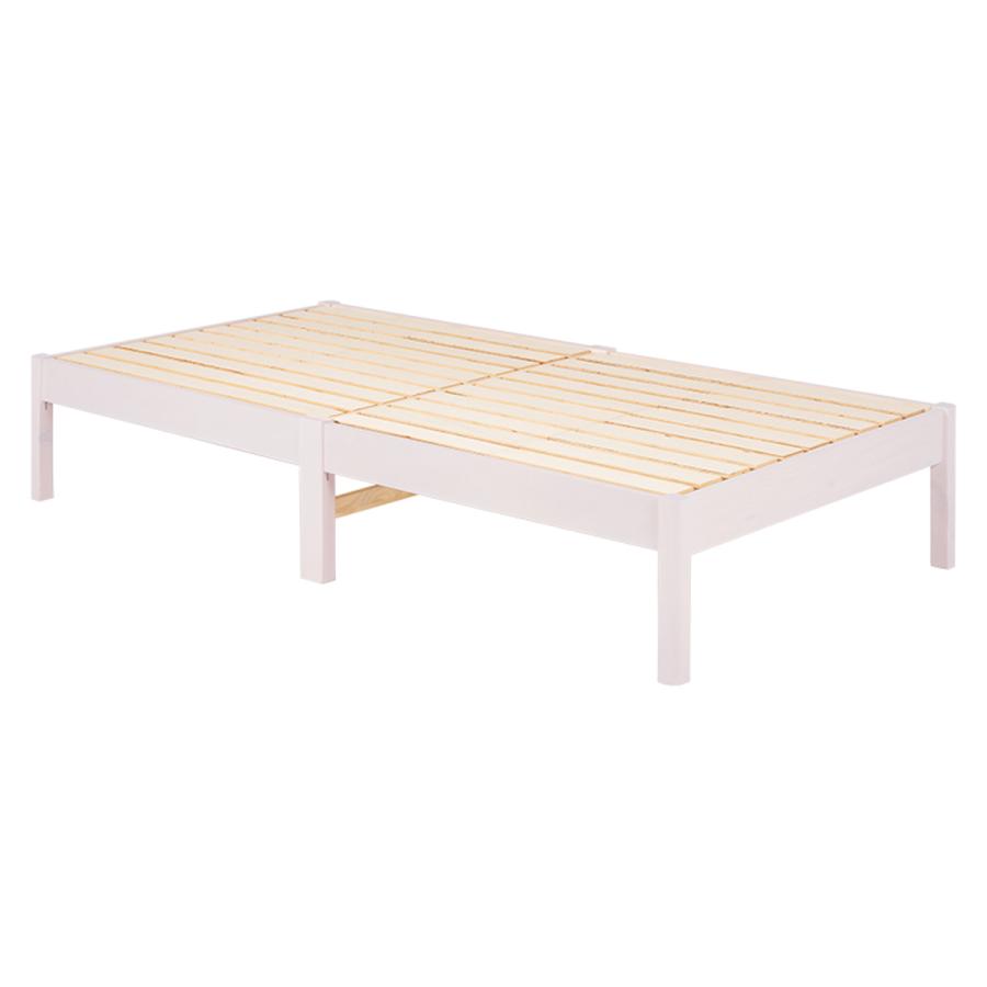 すのこベッド シングル 簡単組立 すのこ板 ベッド （ ベッドフレーム フレームのみ 頑丈 木製 天然木 ）｜colorfulbox｜23