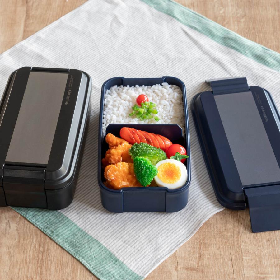 OSK お弁当箱 メタリックスタイル 850ml 1段 ( 弁当箱 ランチ OSK お弁当箱 メタリックスタイル 850ml 1段 ( 弁当箱 ランチ