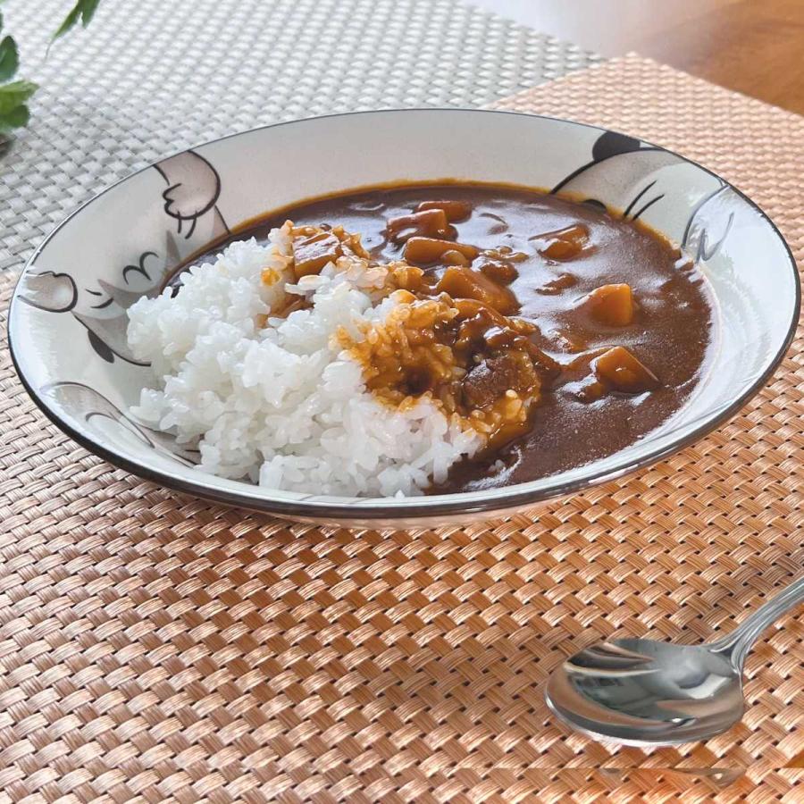 プレート 22cm 陶器 （ 食洗機対応 電子レンジ対応 動物 アニマル 日本