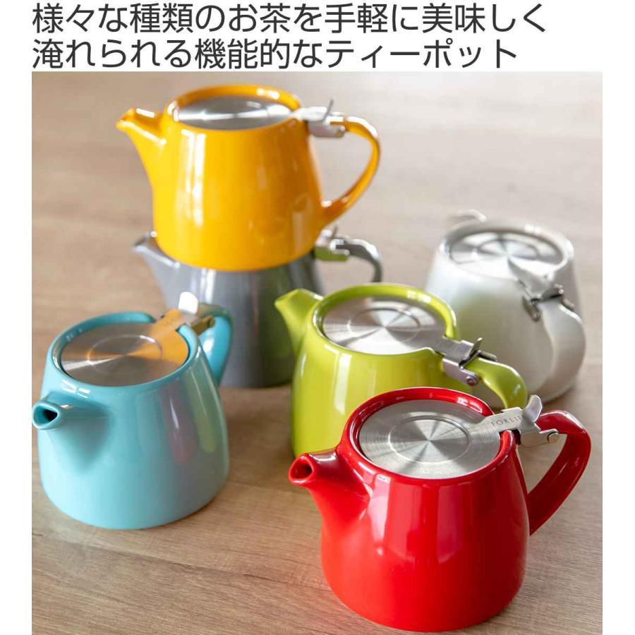 FORLIFE JAPAN ティーポット 400ml ミニスタンプティーポット 硬質陶器