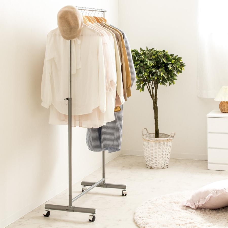 岩附 ハンガーラック 高耐荷重 幅80cm （ パイプハンガー 頑丈