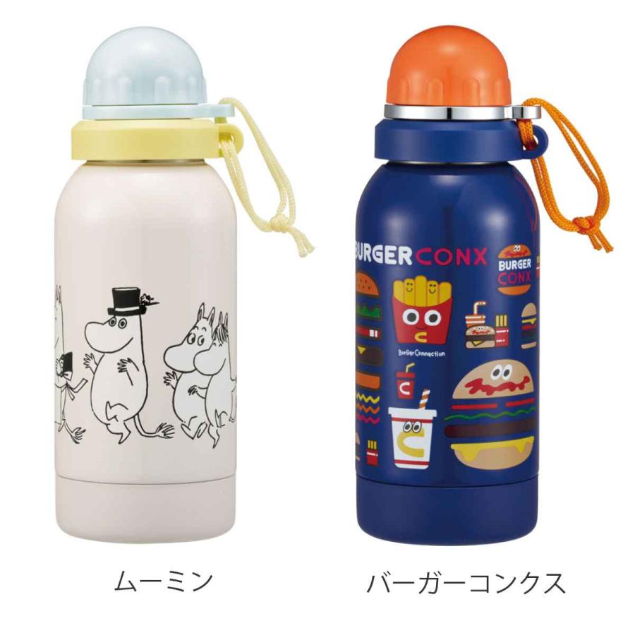 水筒 直飲み 580ml 1層 ステンレス ボトル 常温用 キャラクター （ トトロ ミッキー プーさん キティ ムーミン バーガーコンスク スヌーピー ）｜colorfulbox｜11