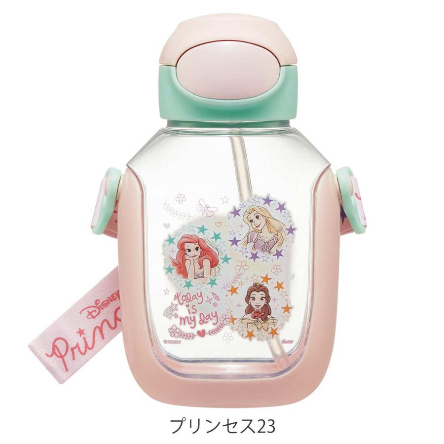 水筒 530ml ワンプッシュ ストロー 子供 キャラクター （ プリンセス ミッキー＆フレンズ ディノサウルス すみっコぐらし まいぜんシスターズ ）｜colorfulbox｜07