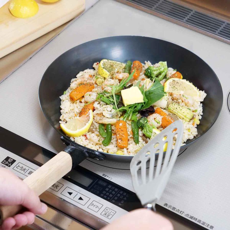 Like-it（ライクイット） 鉄フライパン 26cm IH対応 着脱ハンドル