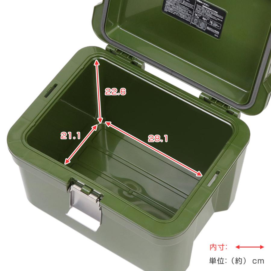 のほほん様♡14kgf JEJアステージ クーラーボックス 14L ステンレスバックル