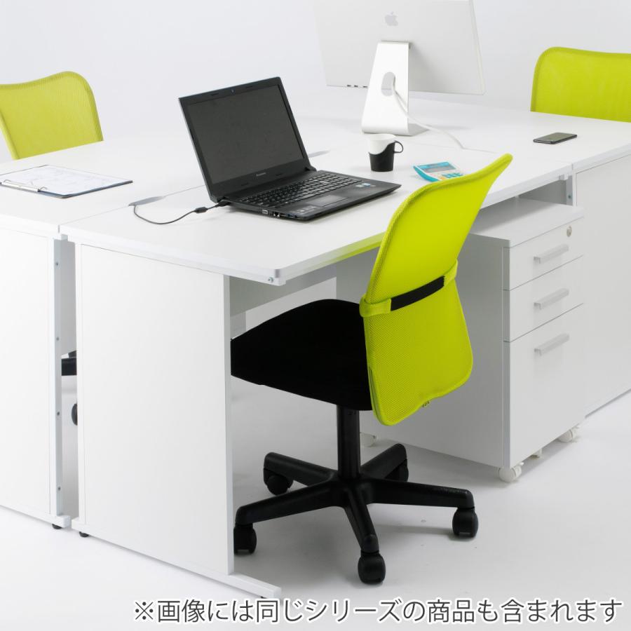 デスクワゴン3段 高さ60cm キャスター付き （ 法人限定 オフィスワゴン