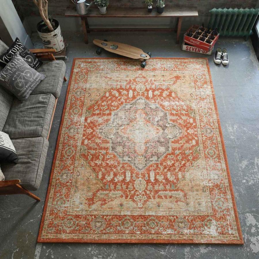 ERARE（エラーレ） ラグ マイクロファイバー 幾何学デザイン 200×250cm