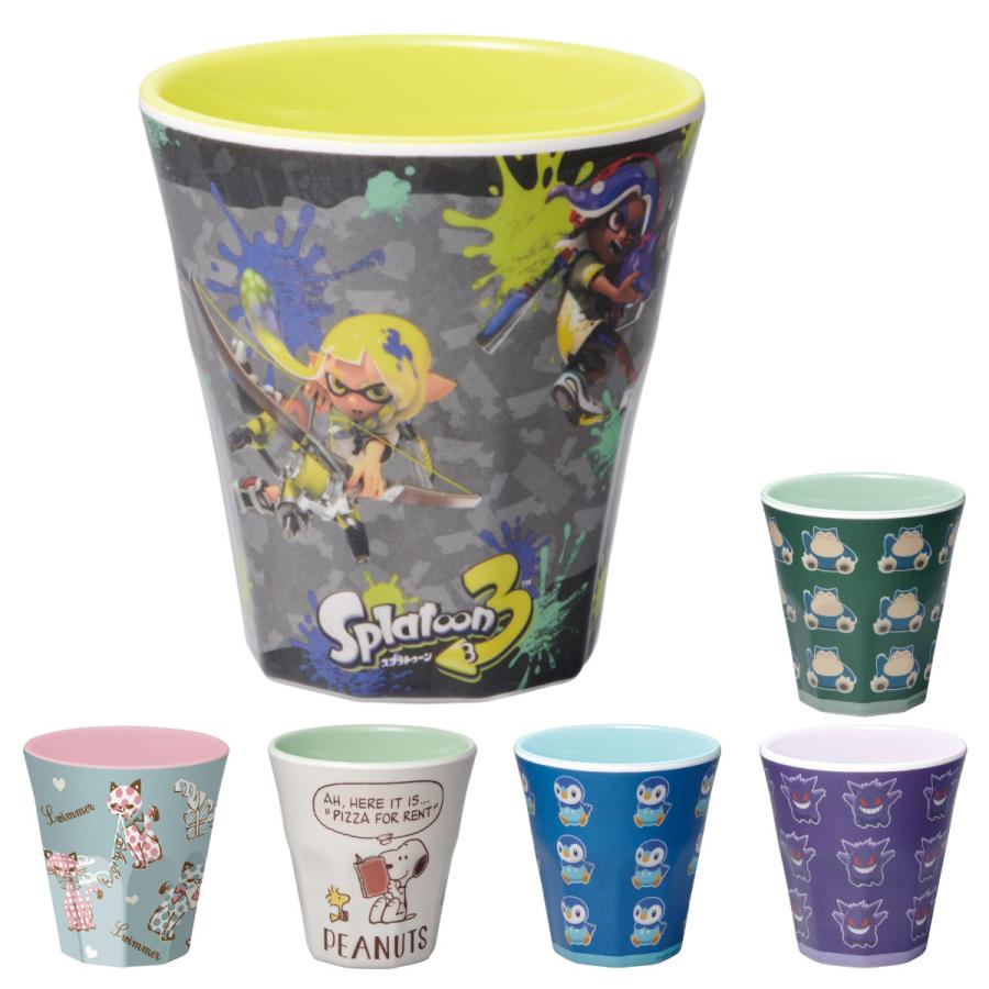 スケーター コップ 270ml メラミンタンブラー キャラクター （ スプラ