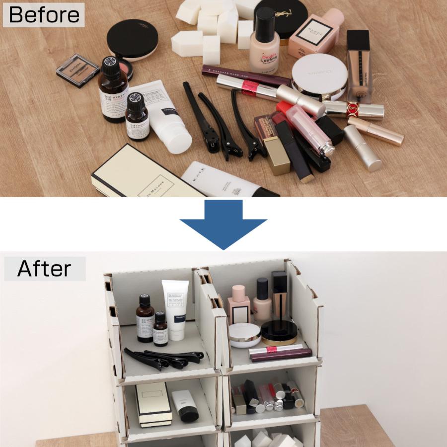 収納ボックス 卓上 スタッキングコンテナ SS 6個セット 収納ケース