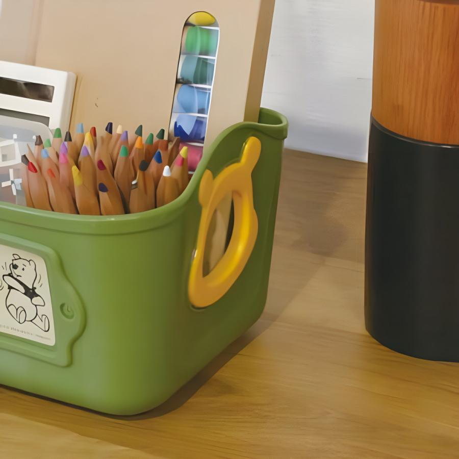 くまのプーさん フタ付きミニやわらかバケツSQ1(2pcs) （ 収納