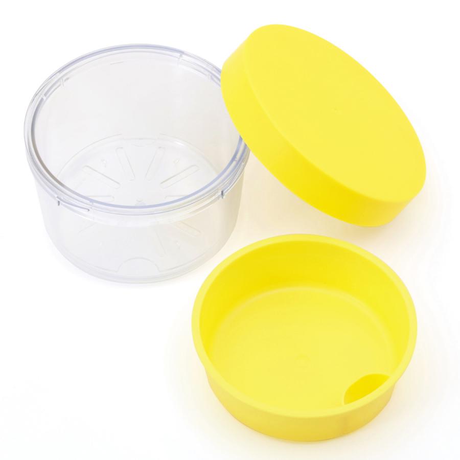 お弁当箱 GEL-COOL round with inner tray 1段 400ml （ 弁当箱 ランチボックス ジェルクール ラウンドウィズインナートレイ 保冷剤一体型 ）｜colorfulbox｜09