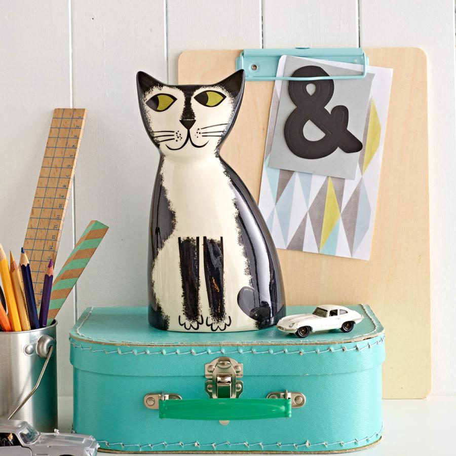 マンハッタナーズ　猫 貯金箱 マンハッタナーズ 猫 貯金箱