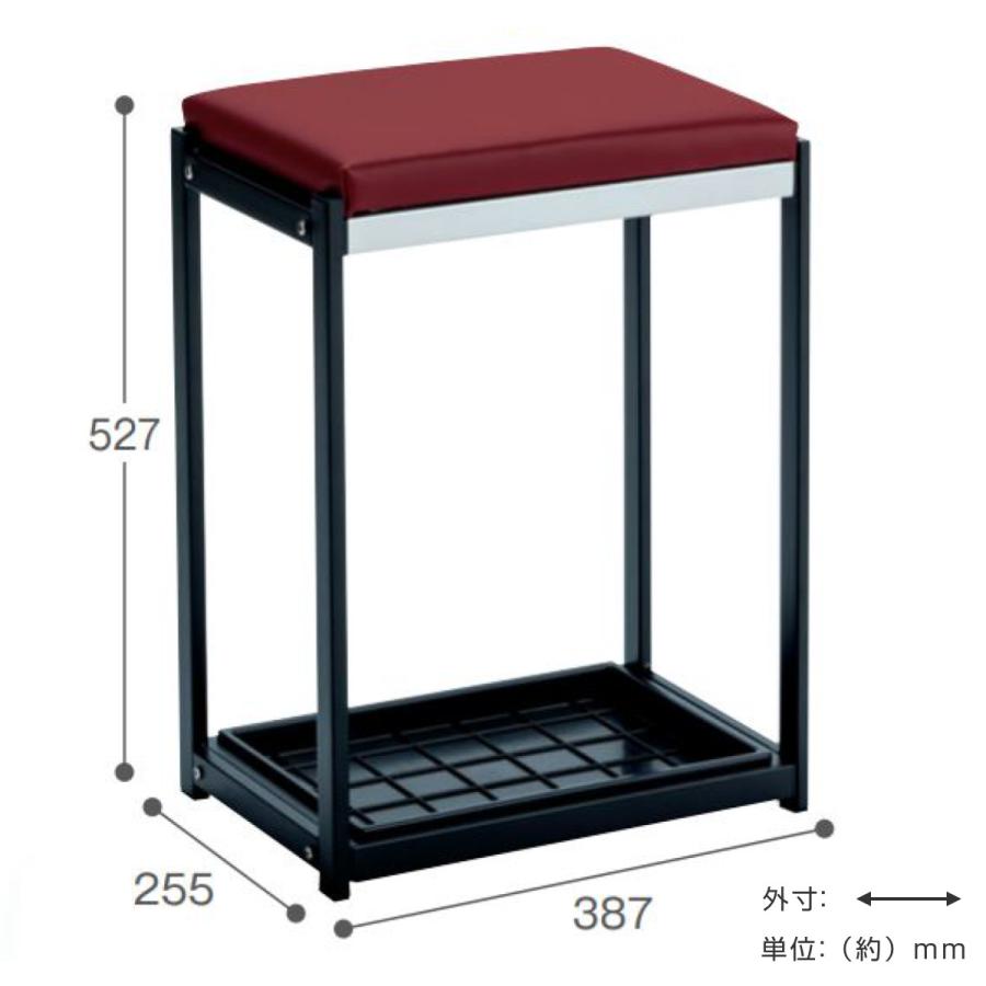 業務用傘立て 12本立 傘立スツール （ 法人限定 傘立て フレーム 12本用 スツール かさたて スリム 傘 かさ立て かさ 収納 アンブレラ スタンド ）｜colorfulbox｜08