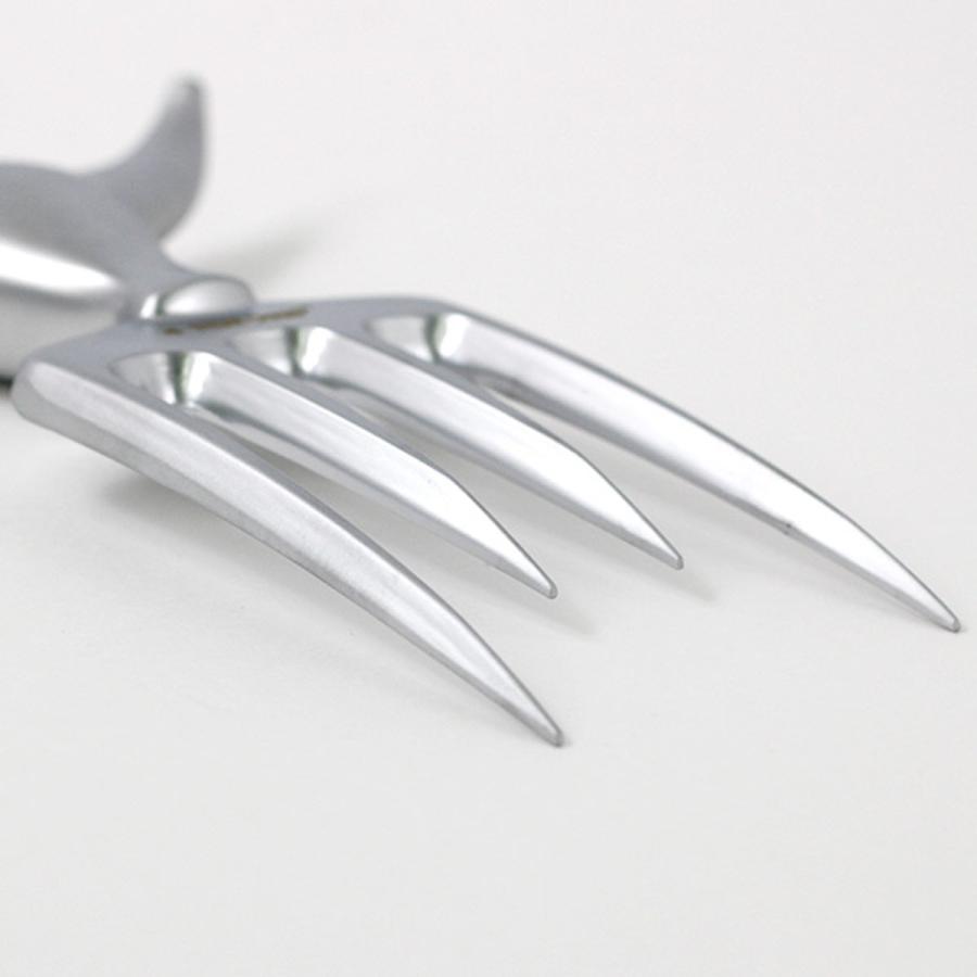 ステーキ STEAK CHAMP カット用 フォーク BULL FORK （ 切り分けフォーク 肉切り分け用 カービングフォーク バーベキュー