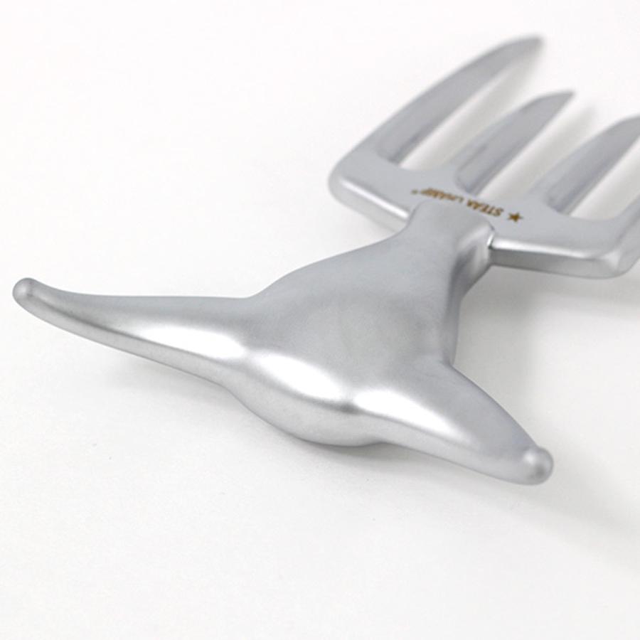 ステーキ STEAK CHAMP カット用 フォーク BULL FORK （ 切り分けフォーク 肉切り分け用 カービングフォーク バーベキュー