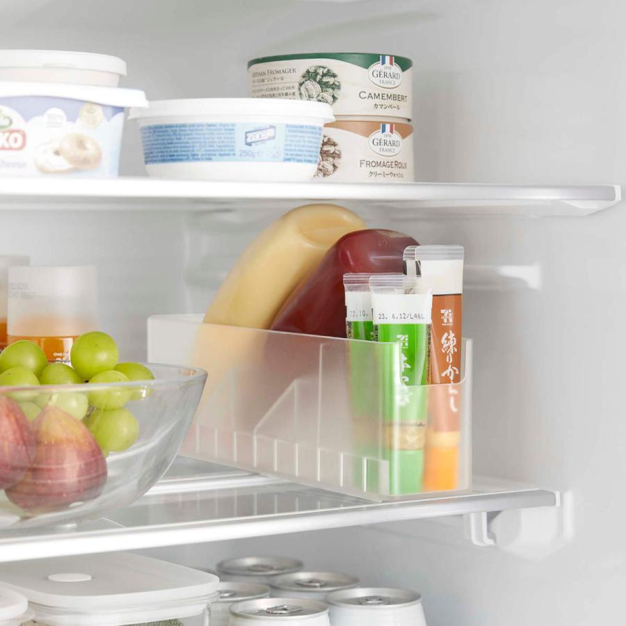 tower 山崎実業 冷蔵庫中スリム調味料収納ラック タワー