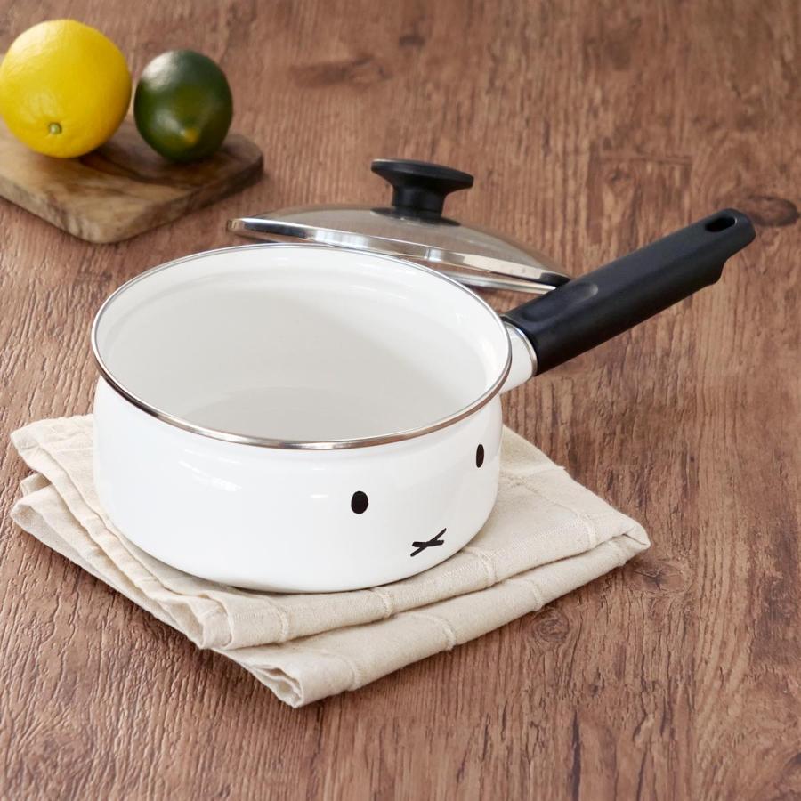 miffyface Series 片手鍋 18cm IH対応 富士ホーロー ミッフィー