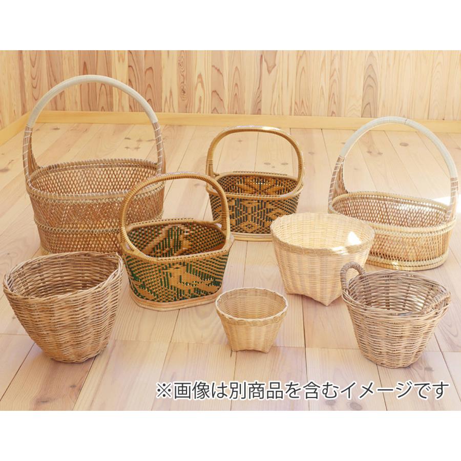 持ち手付き収納カゴ アジアン雑貨 アンティーク 見せる収納 ラタン