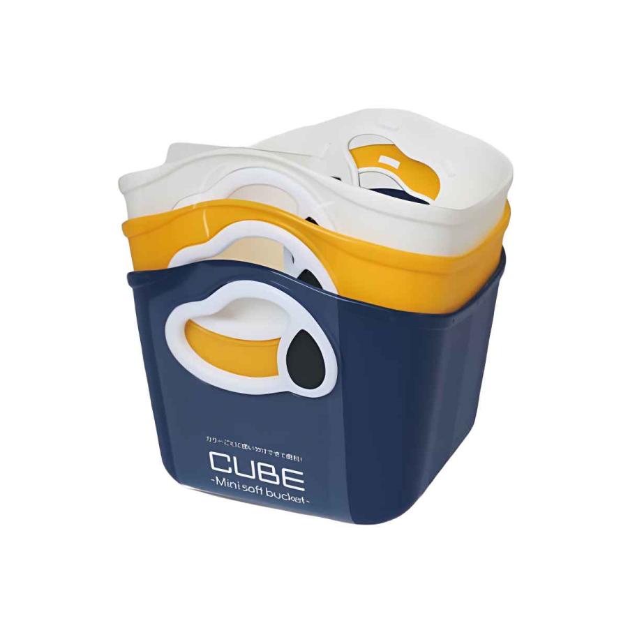 錦化成 収納ケース スヌーピー ミニやわらかバケツ 3個セット 幅13