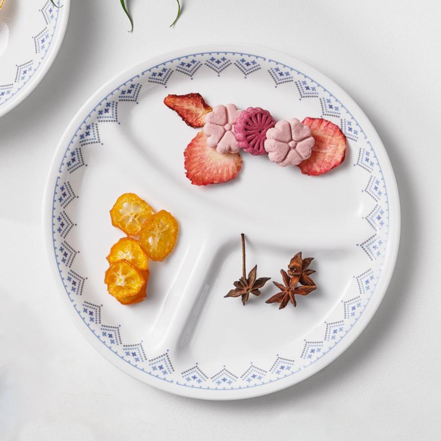 コレール ランチプレート 21.5cm CORELLE 強化ガラス （ 食洗機