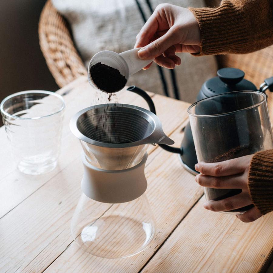 ハリオ コーヒーメーカー 400ml Glass Coffee Maker 耐熱ガラス （ HARIO 食洗機対応 ドリッパー コーヒーサーバー コーヒージャグ ブリュワー ）｜colorfulbox｜03