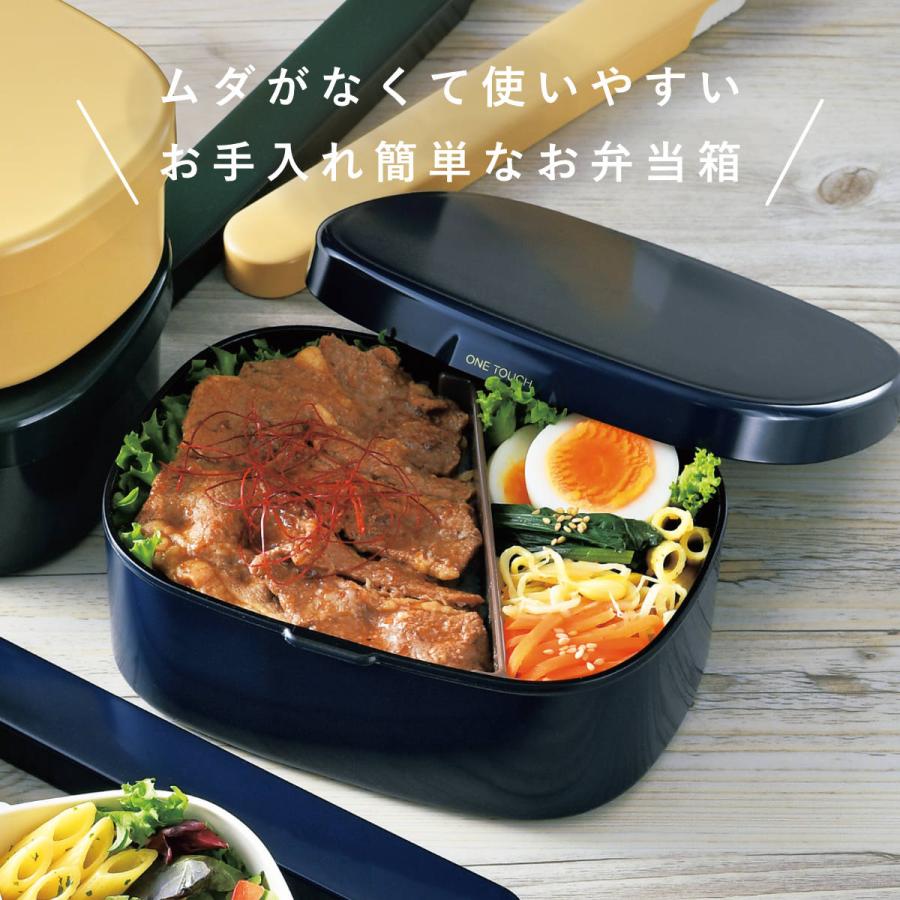 HAKOYA お弁当箱 さっと洗えるお弁当箱 L 1段 900ml （ 弁当箱 ランチ