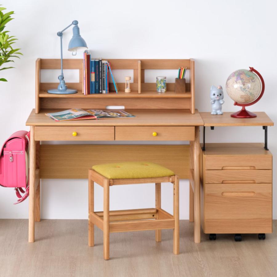 一生紀（ISSEIKI） 上棚 学習机用 幅99cm 木製 RESCO （ 机上 収納