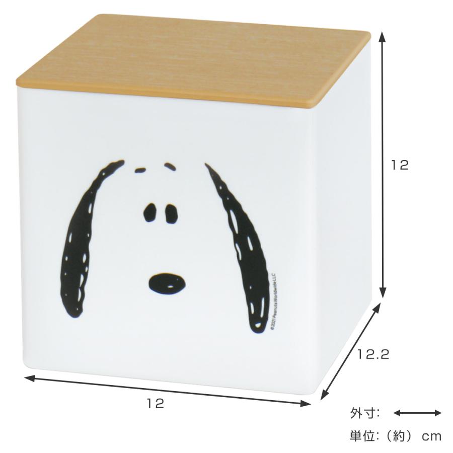 スヌーピータウンショップ クリスマスシリーズ2005 ティッシュボックス ケース 錦化成 箱型ティッシュケース スヌーピー フタ付 日本製 （ ティッシュ