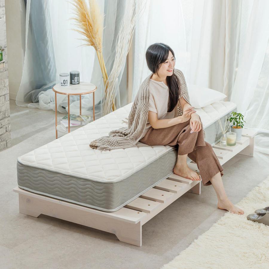 サン・ハーベスト ベッド シングル ステージタイプ 天然木