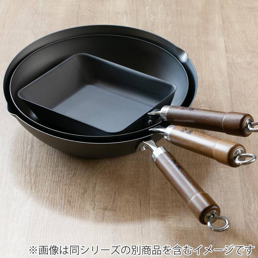 玉子焼き器 鉄製 煌鉄 窒化加工 日本製 ( IH対応 ガス火対応 玉子焼き器 鉄製 煌鉄 窒化加工 日本製 ( IH対応 ガス火対応