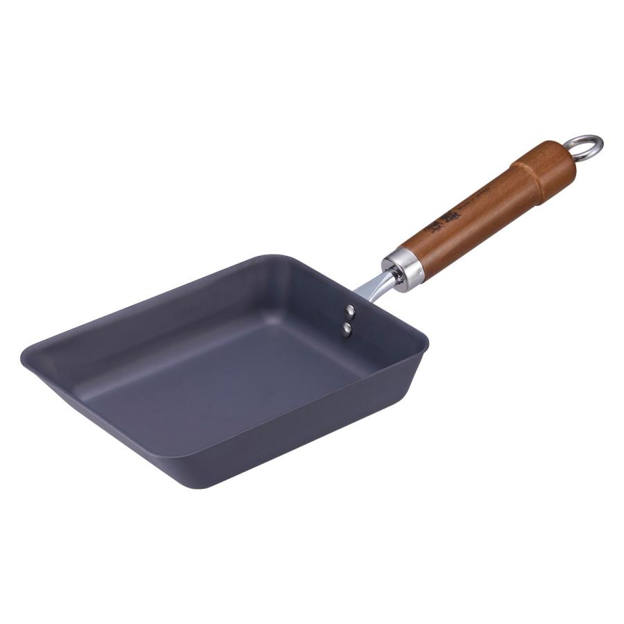 玉子焼き器 鉄製 煌鉄 窒化加工 日本製 ( IH対応 ガス火対応 玉子焼き器 鉄製 煌鉄 窒化加工 日本製 ( IH対応 ガス火対応