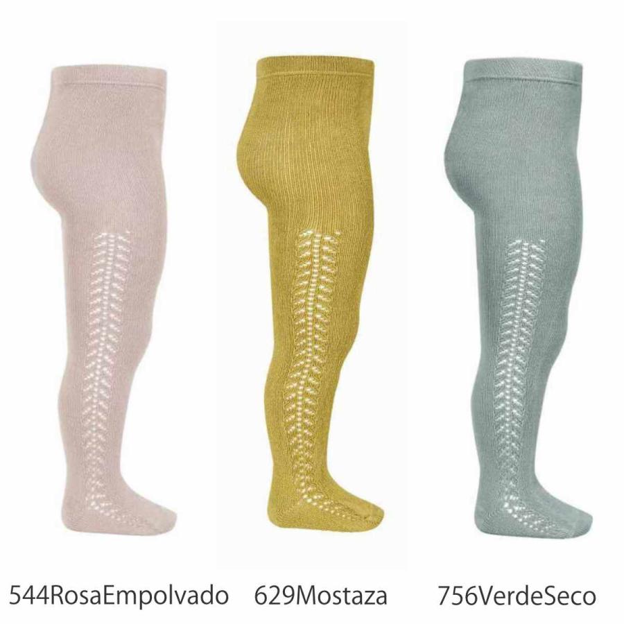 タイツ condor 子供用 12〜18ヶ月 Warm cotton tights with side openwork （ コンドル サイドオープン ワークタイツ ベビー 子供用タイツ ベーシックタイツ ）｜colorfulbox｜13