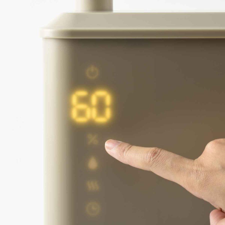 BRUNO 加湿器 ハイブリッドUV加湿器 CALM MIST 上から給水 4L