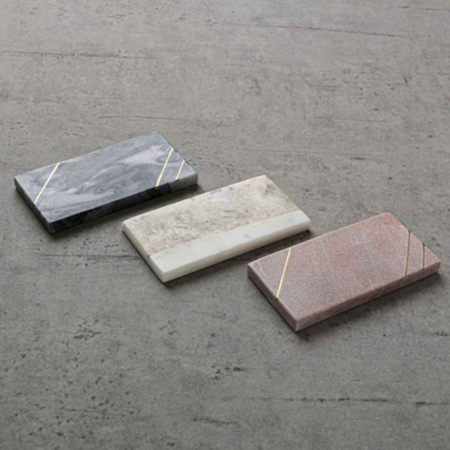 アクセサリートレー レクタングルプレート 大理石風 長方形