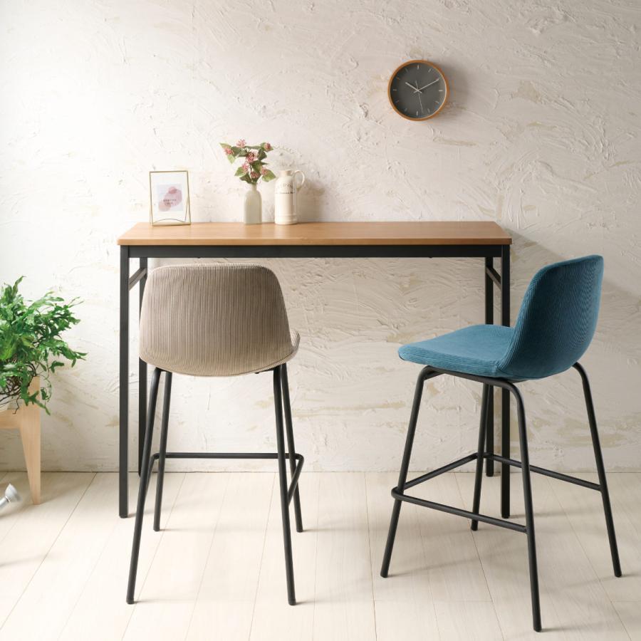 木製カウンターテーブル 幅120cm×奥行き55cm×高さ85cm 貞苅椅子製作所 カウンターテーブル 幅120cm 高さ85cm 2人掛け