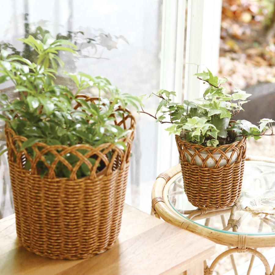 Creer ポット ユティル フラワー S （ かご カゴ 鉢ポット バスケット