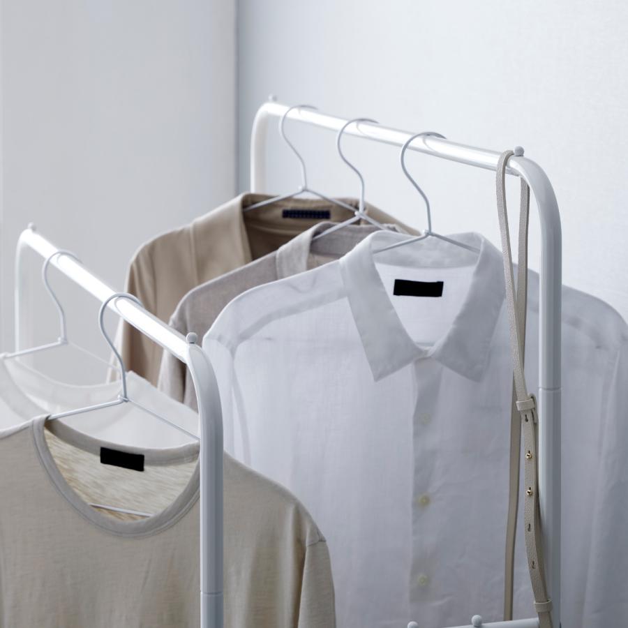 シンプルハンガーラック ダブルタイプ （ コートハンガー パイプ