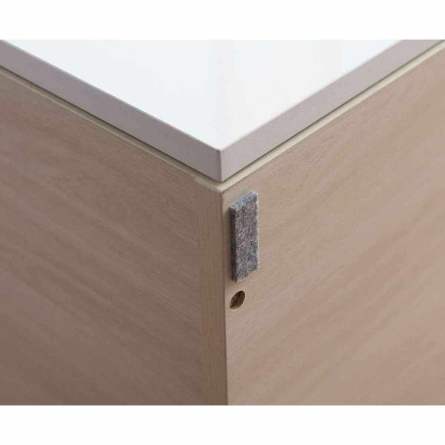 薄型スクエアキャビネット　カウンター下収納　4マス 楽天市場】＼LINE友だち登録でクーポン／ 国産！ツヤツヤ光沢が美しい