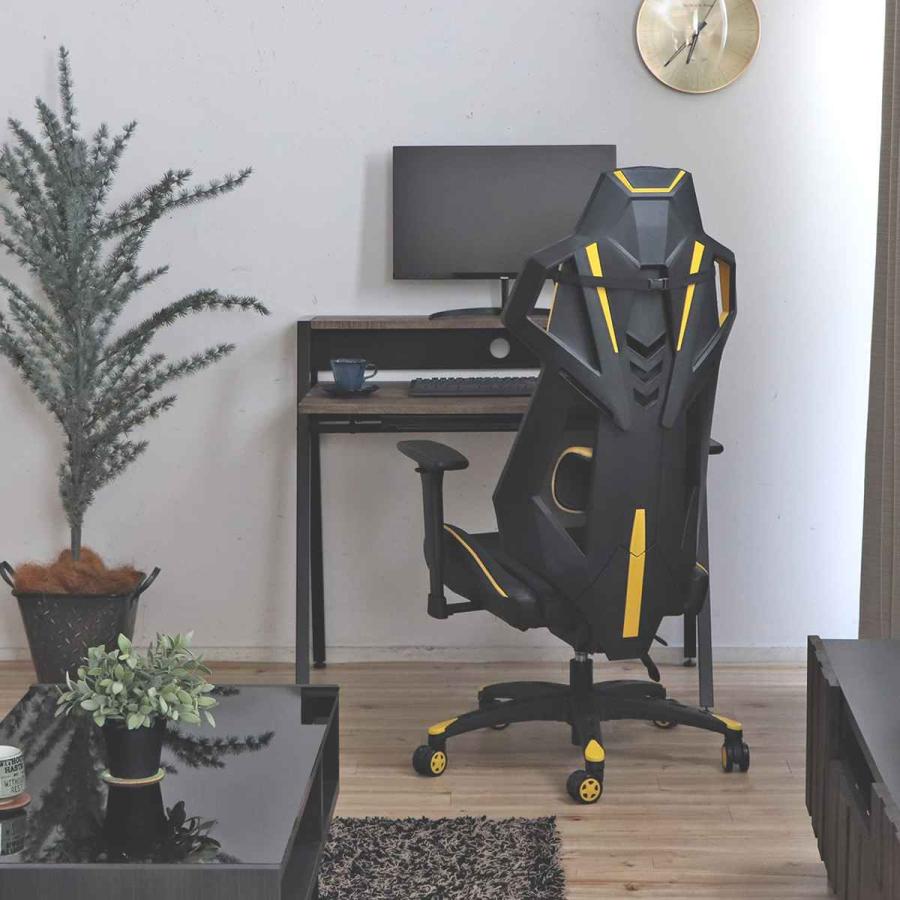 東馬 ゲーミングチェア 疲れにくい メッシュ 座面高43〜50cm