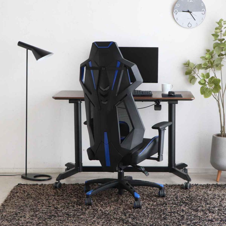 東馬 ゲーミングチェア 疲れにくい メッシュ 座面高43〜50cm