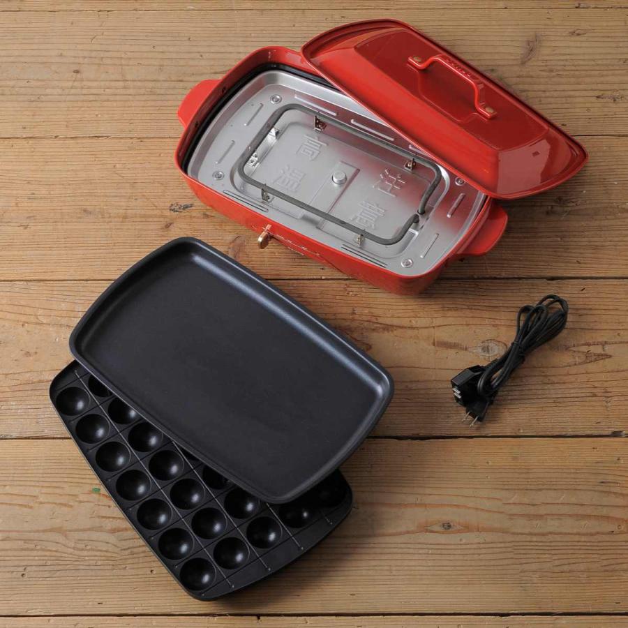 BRUNO ブルーノ ホットプレート 【限定カラー】 大型 たこ焼きプレート付き 楽天市場】【2大特典付き】BRUNO ブルーノ 深鍋セット 限定カラー