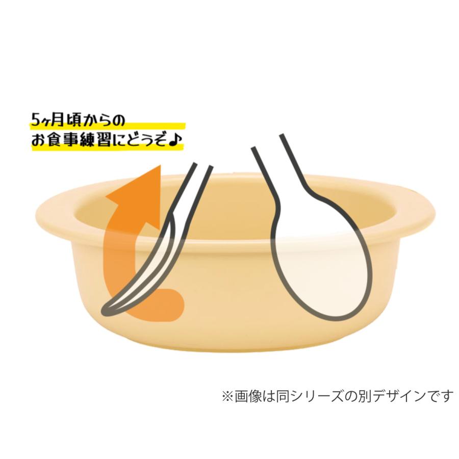 ベビー食器 PP製 小鉢 すくいやすい （ ベビー 食器 抗菌 恐竜 うさぎ 動物 子供用 耐熱 プラスチック 皿 食洗機対応 レンジ対応 日本製 ）｜colorfulbox｜05