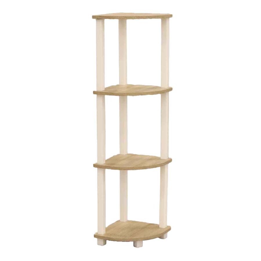 エイ・アイ・エス コーナーラック 4段 オープンタイプ 簡単組立て