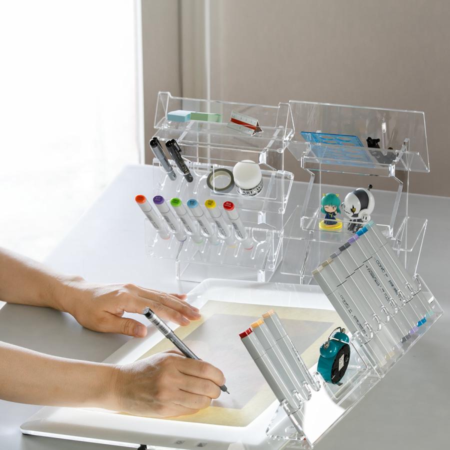 Trytec セットアップスタンド トレビュアー トレース台専用 アクリル製